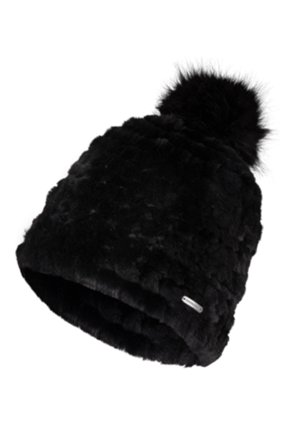 Ladies Beanie Hat - Tatiana Black on Sale