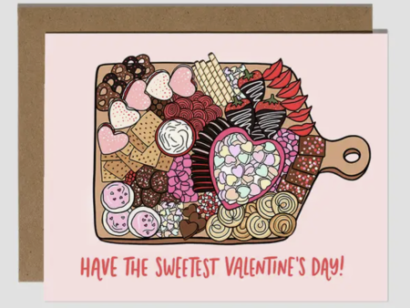 Trendy Valentine s Day Card - Dessert Charcuterie Board Online Sale