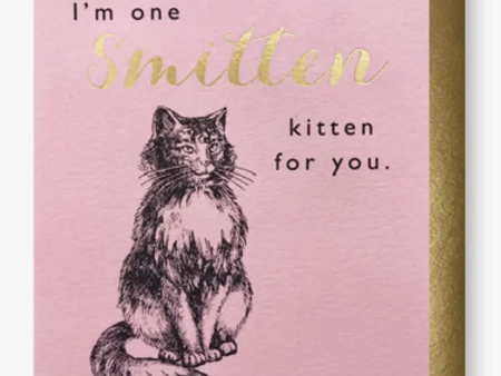 JF Single Valentine s Day Card - Smitten Kitten Sale