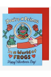 Social Valentine s Day Greeting Card - Frog Prince Supply