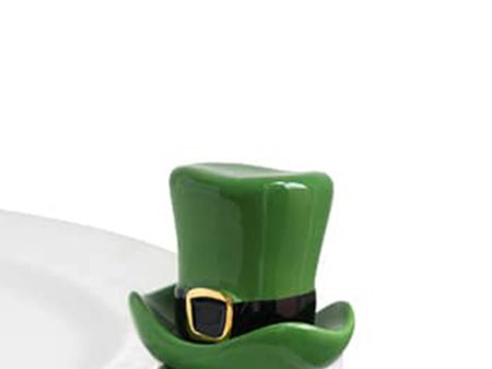 Nora Fleming Mini Attachment - Spot O Irish Leprechaun Hat For Discount