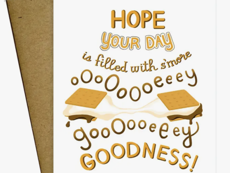 MM Single Birthday Card - S mores Ooey Gooey For Sale