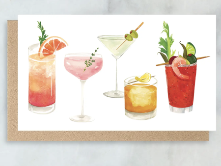 AJD Mini Boxed Card Set - Cocktails Supply