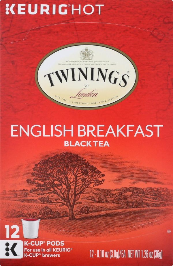 Twining s Tea Black Tea - English Breakfast - Case Of 6 - 12 Count Cheap