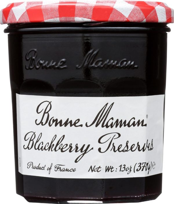 Bonne Maman Conserve - Blackberry - Case Of 6 - 13 Oz. Discount