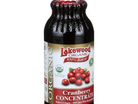 Lakewood Organic Cranberry Concentrate - 12.5 Oz For Sale