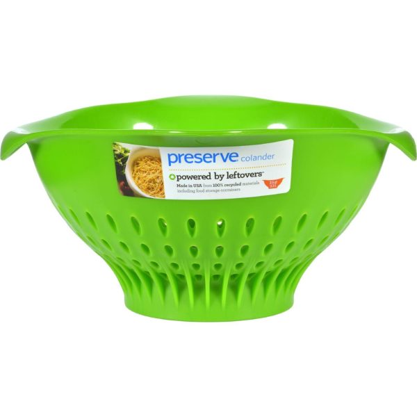 Preserve Large Colander - Green - 3.5 Qt Sale