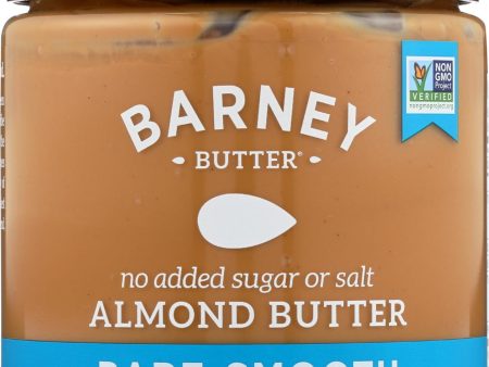 Barney Butter Almond Butter - Bare Smooth - Case Of 6 - 10 Oz. Online Sale