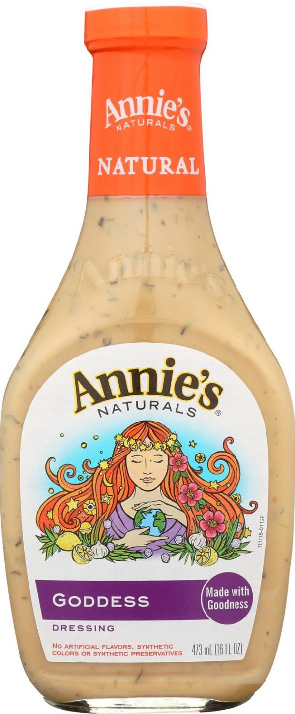 Annie s Naturals Dressing Goddess - Case Of 6 - 16 Fl Oz. Supply