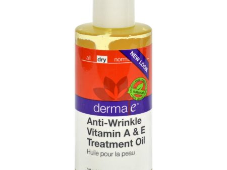 Derma E Vitamin A With E Wrinkle Treatment Oil - 2 Fl Oz For Sale