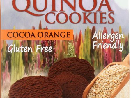 Andean Dream Gluten Free Quinoa Cookies Cocoa Orange - Case Of 6 - 7 Oz. Cheap