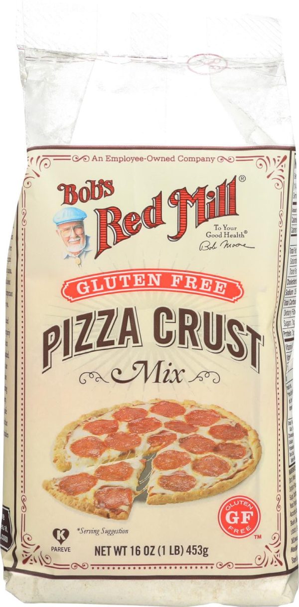 Bob s Red Mill Gluten Free Pizza Crust Mix - 16 Oz - Case Of 4 Sale