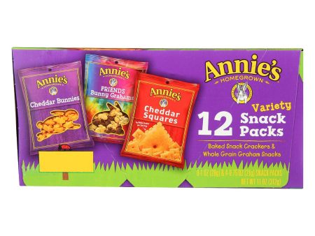 Annie s Homegrown Variety Snack Packs - Case Of 6 - 40 Bags For Cheap