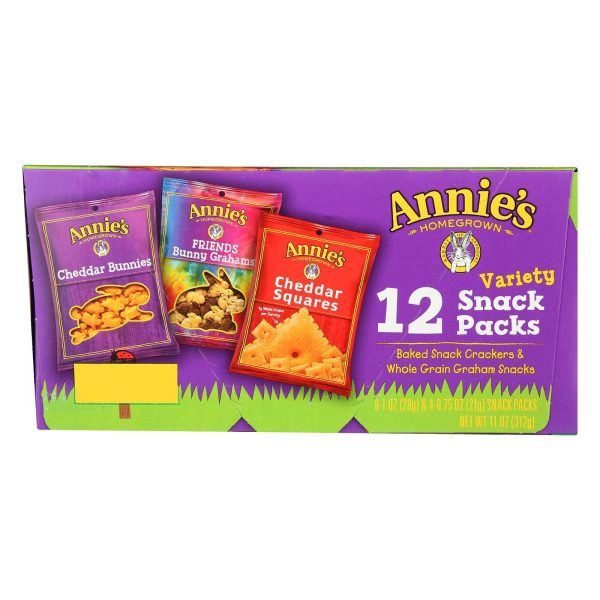 Annie s Homegrown Variety Snack Packs - Case Of 6 - 40 Bags For Cheap