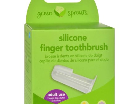 Green Sprouts Silicone Finger Toothbrush For Cheap