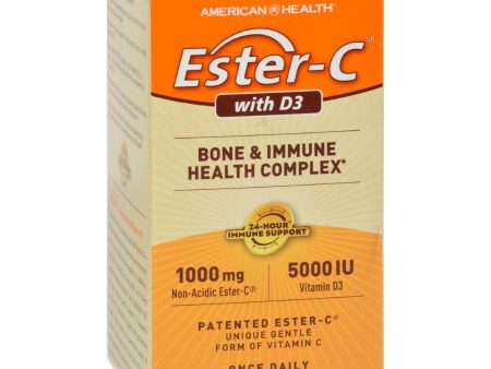 American Health Ester-c With D3 Bone And Immune Health Complex - 60 Tablets Online Hot Sale