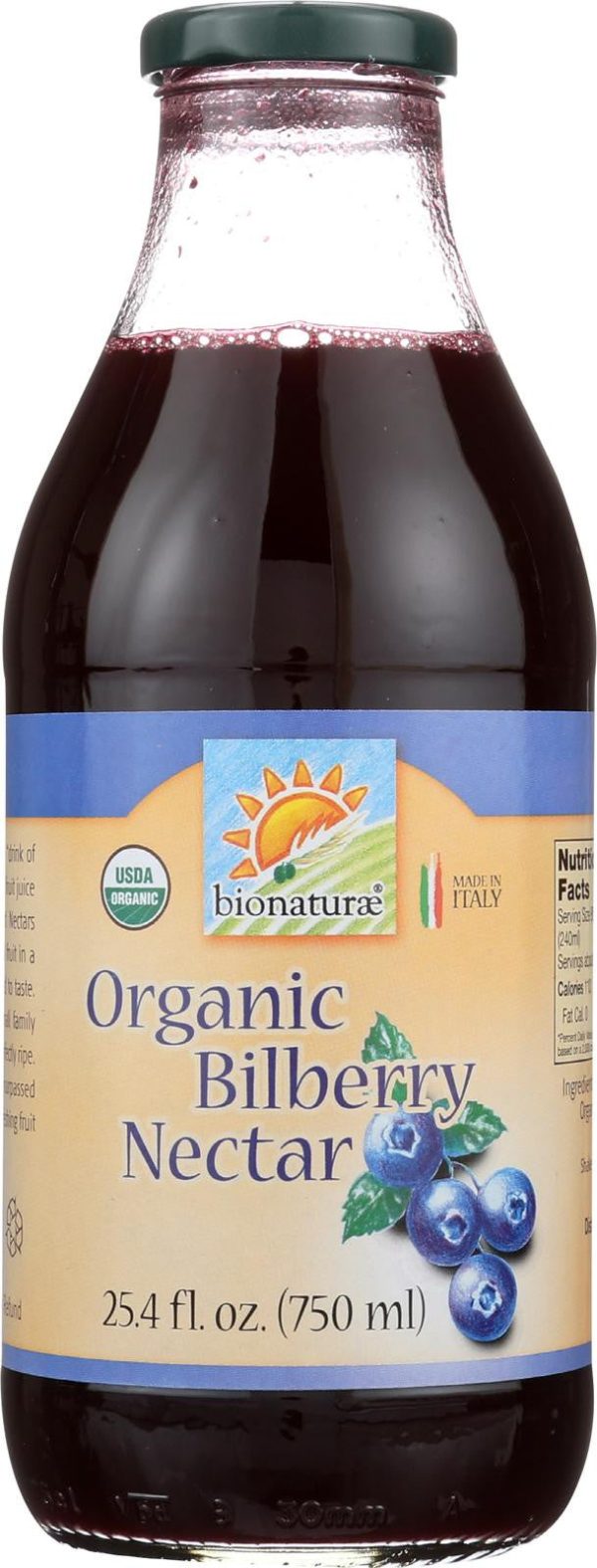 Bionaturae Bilberry Nectar - Gluten Free - Case Of 6 - 25.4 Fl Oz. For Cheap