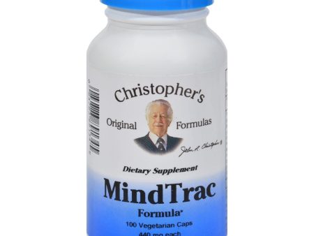 Dr. Christopher s Formulas Mindtrac - 100 Caps For Sale