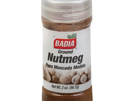 Badia Spices Ground Nutmeg - Case Of 12 - 2 Oz. Online Sale