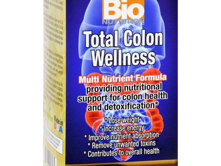 Bio Nutrition Total Colon Wellness - 60 Tablets Discount