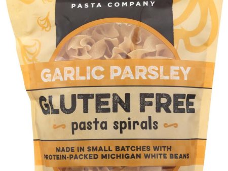 Al Dente Gluten Free Pasta Spirals - Garlic Parsley - Case Of 6 - 8 Oz. Supply