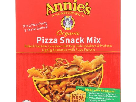 Annie s Homegrown Organic Pizza Snack Mix - Case Of 12 - 9 Oz. Cheap