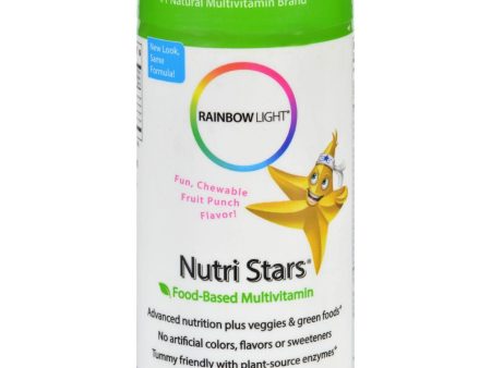 Rainbow Light Nutristars Delicious Fruit Blast - 60 Chewable Tablets Online