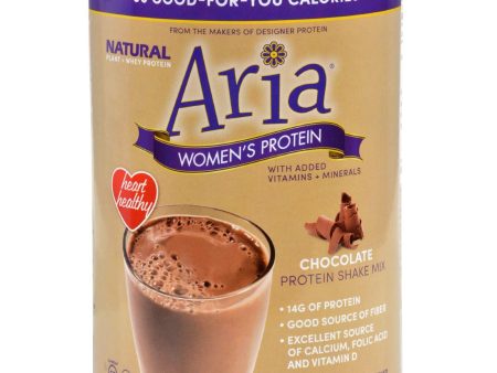 Designer Whey Aria Women s Protein Chocolate - 12 Oz Online now