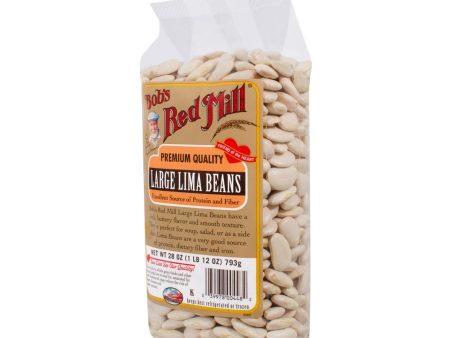 Bob s Red Mill Large Lima Beans - 28 Oz - Case Of 4 For Cheap