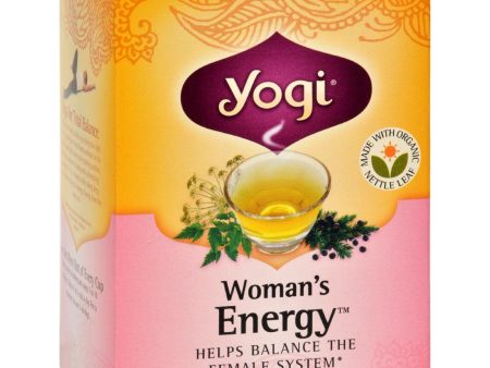 Yogi Tea Woman s Energy - Caffeine Free - 16 Tea Bags Online