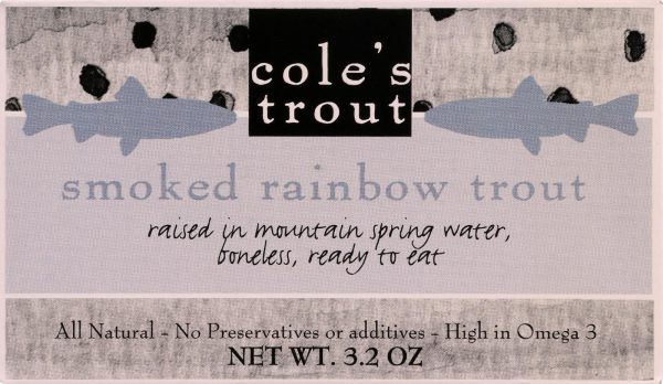 Cole s Smoked Rainbow Trout In Olive Oil - 3.2 Oz - Case Of 10 Sale