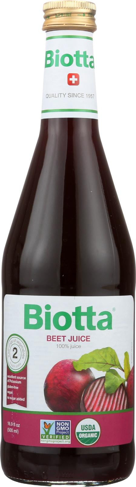 Biotta Organic Juice - Beet Root - Case Of 6 - 16.9 Fl Oz. Online