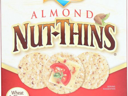 Blue Diamond Nut Thins - Smokehouse - Case Of 12 - 4.25 Oz. Cheap