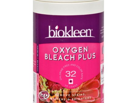 Biokleen Chlorine Free Oxygen Bleach Plus Powder - 32 Oz Online Sale