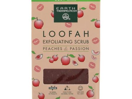 Earth Therapeutics Loofah Exfoliating Bar Soap Peaches And Passion - 4.2 Oz Online now