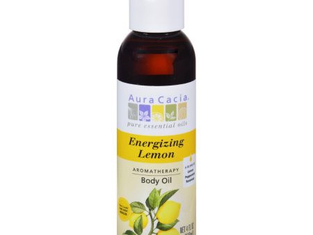 Aura Cacia Aromatherapy Body Oil Energize - 4 Fl Oz Cheap