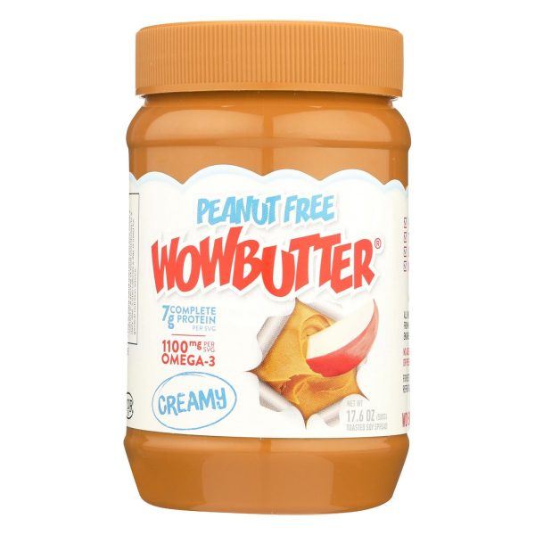 Wow Butter Creamy Peanut Free Spread - Case Of 6 - 17.6 Oz. Cheap