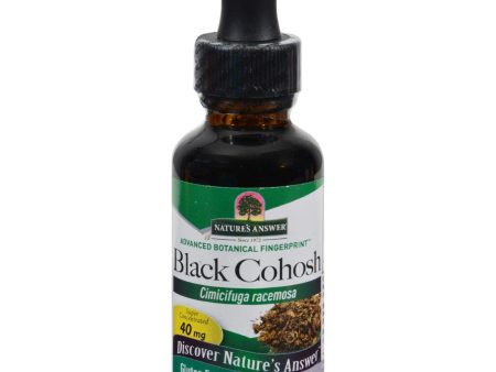 Nature s Answer Black Cohosh Root Alcohol Free - 1 Fl Oz on Sale