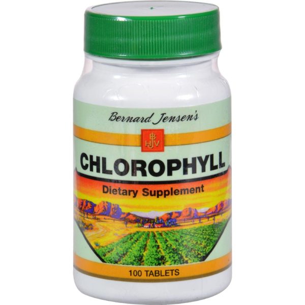 Bernard Jensen Chlorophyll - 100 Tablets on Sale