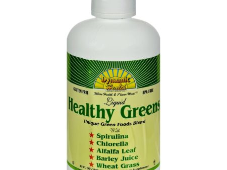 Dynamic Health Healthy Greens Liquid - 32 Fl Oz Online