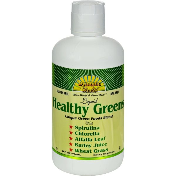 Dynamic Health Healthy Greens Liquid - 32 Fl Oz Online