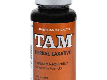 American Health Tam Herbal Laxative - 100 Tablets Sale