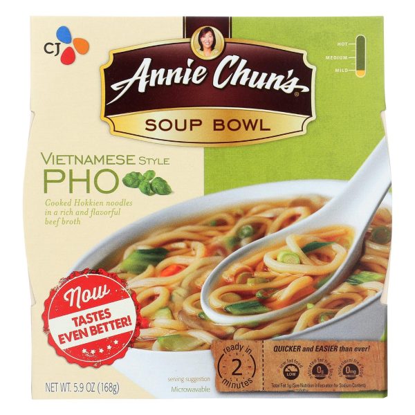 Annie Chun s Vietnamese Pho Soup Bowl - Case Of 6 - 6 Oz. For Sale