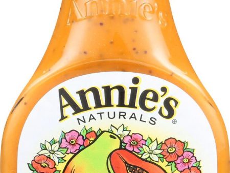 Annie s Naturals Organic Dressing Papaya Poppy Seed - Case Of 6 - 8 Fl Oz. Hot on Sale