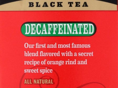 Bigelow Tea Constant Comment Decaffeinated Black Tea - Case Of 6 - 20 Bags Online now