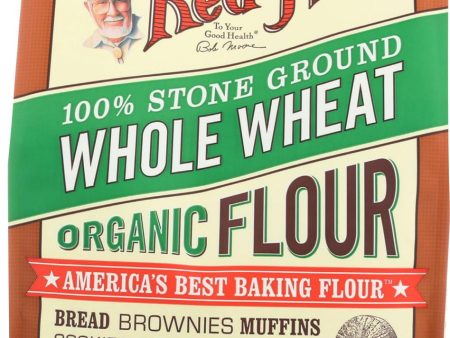 Bob s Red Mill Organic Whole Wheat Flour - 5 Lb - Case Of 4 Fashion