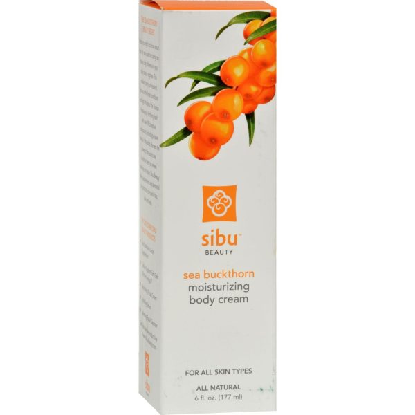 Sibu Body Cream - Sea Buckthorn - 6 Oz Online Sale