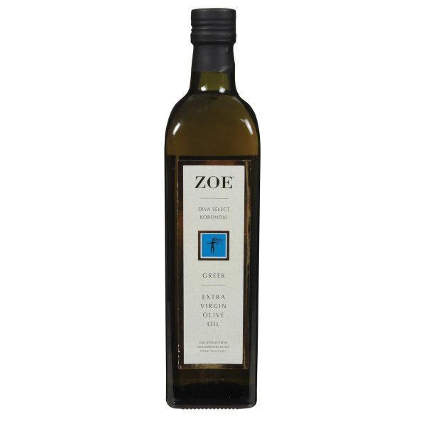 Zoe Diva Greek Olive Oil - Case Of 6 - 25.5 Fl Oz. Fashion