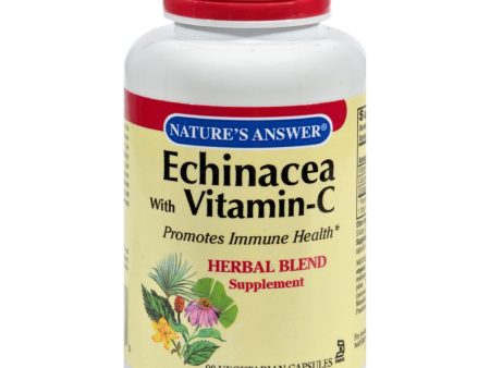 Nature s Answer Echinacea With Ester C - 90 Vcaps For Cheap