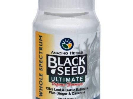 Amazing Herbs Black Seed Theramune Ultimate - 100 Capsules Fashion